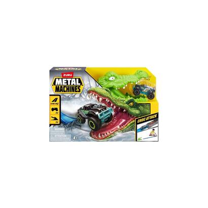 zuru-metal-machines-playset-crocodile-attack-racetrack-coche-69464413085480