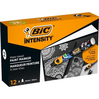 pack-de-12-unidades-bic-intensity-marcador-de-pintura-punta-media-tinta-con-base-de-agua-98-de-materiales
