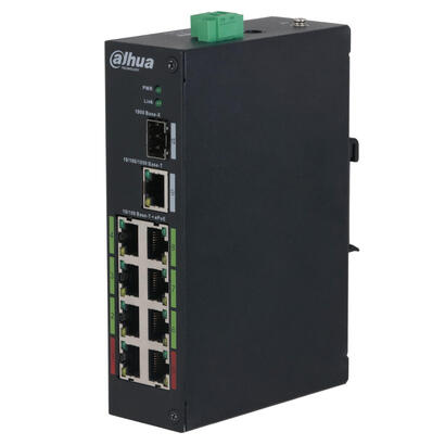 dahua-lr2110-8et-120-v2-switch-rango-temp-extendida-epoe-8-puertos-10100-1rj45-uplink-gigabit-1sfp-gigabit-120w-nomanejable-laye