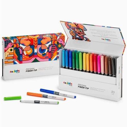 carioca-plus-rotuladores-prisma-colores-surtidos-caja-rigida-30-ud