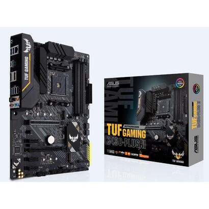 placa-base-asus-tuf-gaming-b450-plus-ii-am4-b450-4ddr4-m2-4xsata-6gbs6xusb-20-8xusb-32