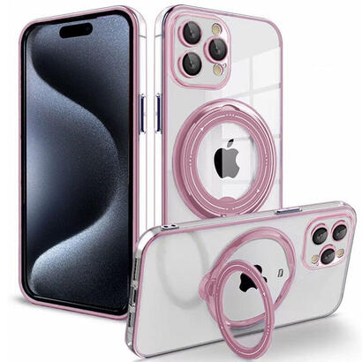 funda-cool-iphone-15-pro-magnetica-ring-rosa