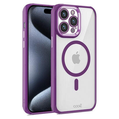 funda-cool-iphone-15-pro-magnetica-violeta