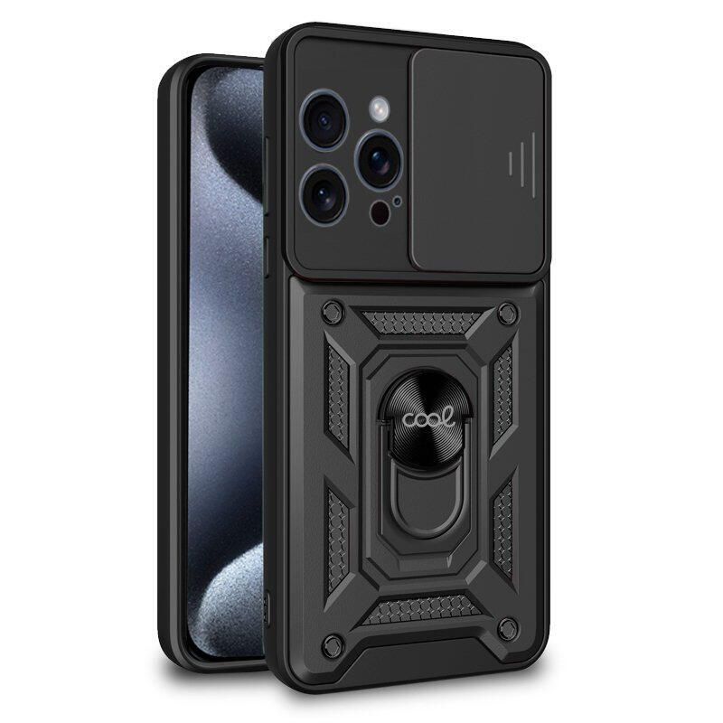 funda-cool-iphone-15-pro-hard-ring-negro