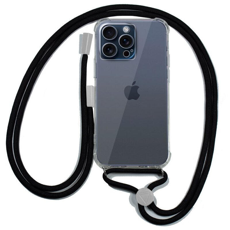 funda-cool-iphone-15-pro-transparente-negro