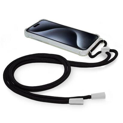 funda-cool-iphone-15-pro-transparente-negro