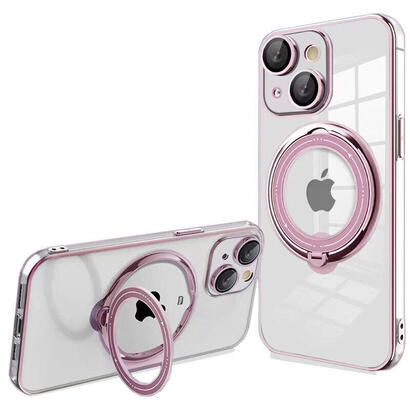 funda-cool-iphone-15-plus-magnetica-ring-rosa