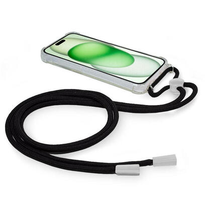 funda-cool-iphone-15-plus-transparente-negro