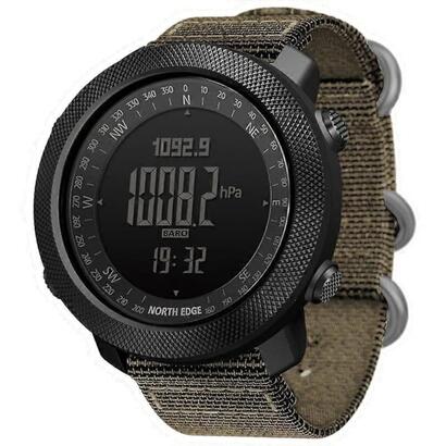 north-edge-apache-con-correa-de-nailon-caqui-reloj-digital