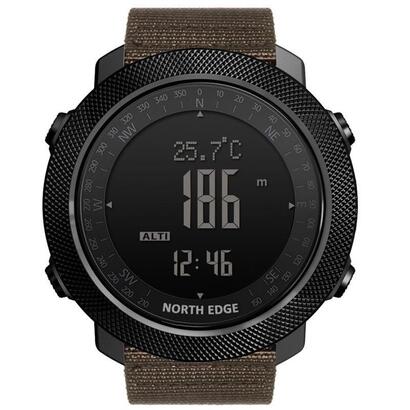 north-edge-apache-con-correa-de-nailon-caqui-reloj-digital