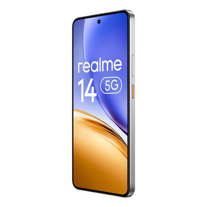 smartphone-realme-14-169-cm-667-android-15-5g-12-gb-256-gb-6000-mah-plata-realm-6941764456655