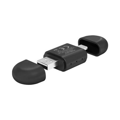 savio-tr-17-transmisor-de-audio-inalambrico-usb-10-m-negro