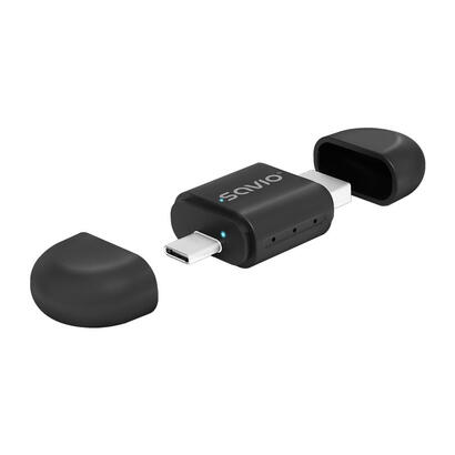 savio-tr-17-transmisor-de-audio-inalambrico-usb-10-m-negro
