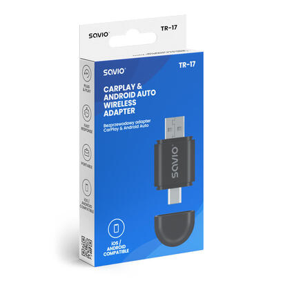 savio-tr-17-transmisor-de-audio-inalambrico-usb-10-m-negro