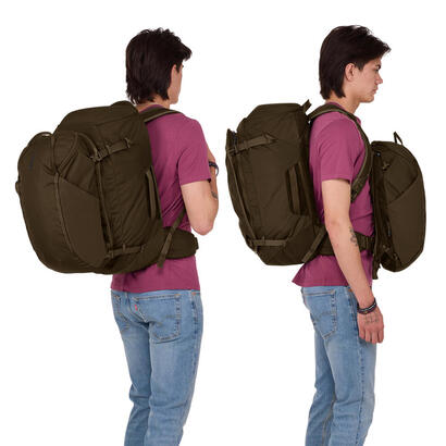 mochila-viaje-thule-landmark-60l-profunda-khaki