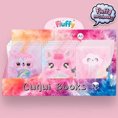 roymart-libretas-fluffy-ccandado-80h-a5-8ogr-surtidos-expositor-12-ud