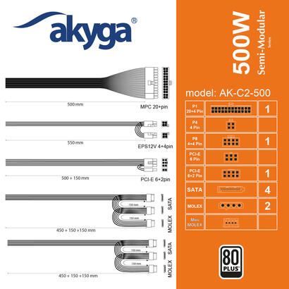 akyga-atx-power-supply-500w-ak-c2-500-modular-p44-2x-pci-e-62-pin-4x-sata-2x-molex-fan-12cm
