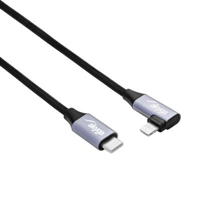 akyga-cable-usb-ak-usb-56-usb-tipo-c-m-lightning-m-angle-ver-20-30w-1m