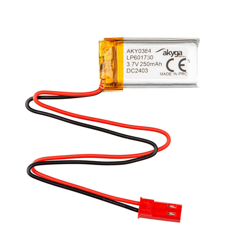 akyga-lithium-polymer-battery-aky0384-lp601730-li-po-37v-250mah-pcm-jst-254-2-pin-connector-150mm akyga-lithium-polymer-battery-aky0384-lp601730-li-po-37v-250mah-pcm-jst-254-2-pin-connector-150mm