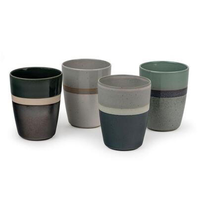 1x4-bredemeijer-mugs-sven-200ml-mugs-stoneware-stripes-147080