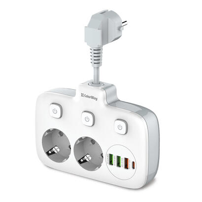 regleta-colorway-cw-che24pdw-toma-de-corriente-2-enchufes-eu-3-usb-a-1-usb-c-blanco-25m
