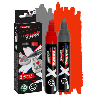 edding-x-6900-pack-de-2-rotuladores-multisuperficie-permanentes-de-tinta-opaca-punta-biselada-con-trazo-2-10mm-