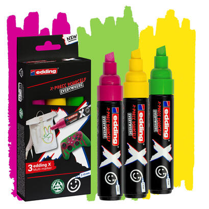 edding-x-6900-caramelo-pack-de-3-rotuladores-multisuperficie-permanentes-de-tinta-opaca-punta-biselada-con-trazo