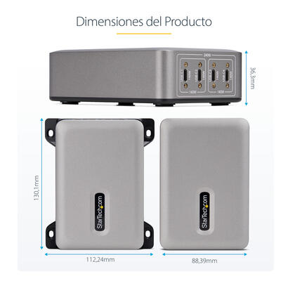 startechcom-424deu-usb-c-charger-cargador-de-dispositivo-movil-universal-gris-corriente-alterna-carga-rapida-interior