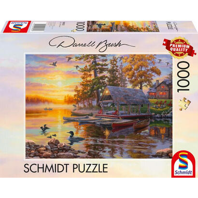 juegos-schmidt-darrell-bush-boathouse-con-canoas-rompecabezas-1000-partes-58532