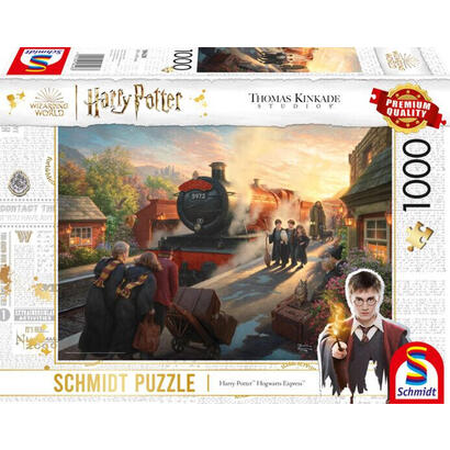schmidt-spiele-thomas-kinkade-studios-wizarding-world-harry-potter-hogwarts-express-rompecabezas-de-1000-piezas-58428