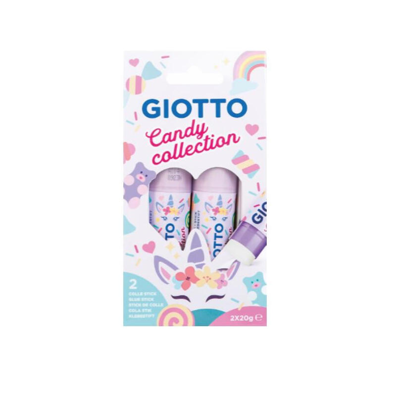 giotto-candy-collection-pack-de-2-barras-de-pegamento-mediano-20gr-secado-rapido-apto-para-uso-escolar