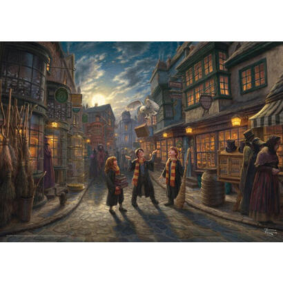 puzzle-schmidt-spiele-thomas-kinkade-studios-wizarding-world-harry-potter-callejon-diagon-1000-piezas-58548