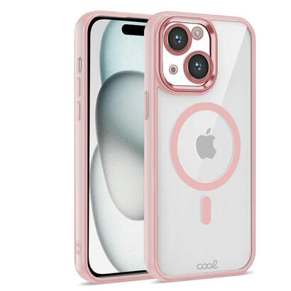 funda-cool-iphone-15-magnetica-rosa