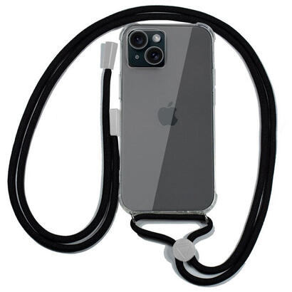 funda-cool-iphone-15-transparente-negro