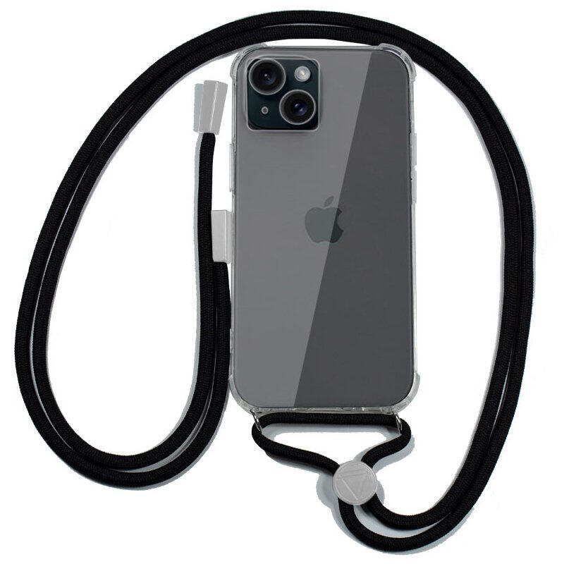 funda-cool-iphone-15-transparente-negro