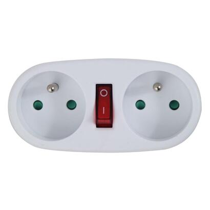 esperanza-elk306w-divisor-electrico-2-gn-blanco
