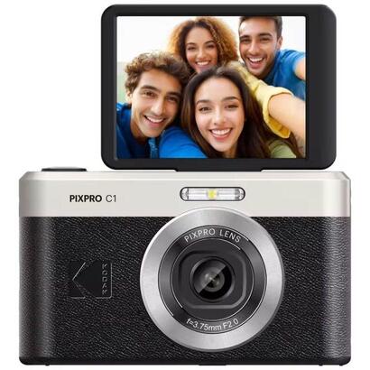 camara-digital-kodak-pixpro-c1-13mp-zoom-optico-4x-negra