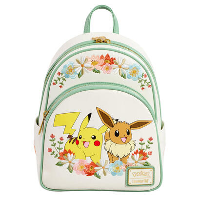 mochila-pikachu-eevee-floral-pokemon-loungefly