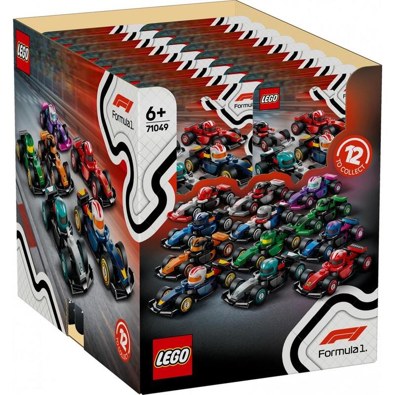 klocki-minifigures-71049-kolekcjonerski-bolid-f1-display-36-sztuk