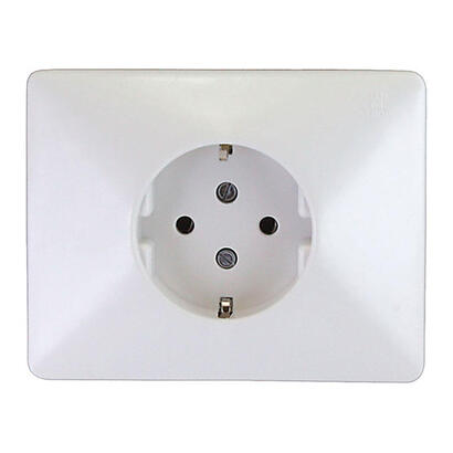 base-enchufe-2ptt-schuko-25a-380-v-blanco