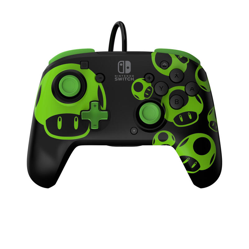 pdp-rematch-1-up-glow-in-the-dark-negro-verde-usb-gamepad-analogicodigital-nintendo-switch-nintendo-switch-oled