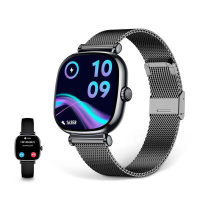 ksix-iria-negro-smartwatch-17-2-correas-metal-silicona