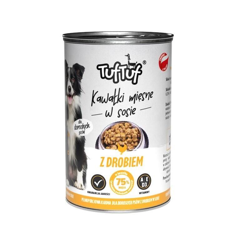 tuf-tuf-kawalki-miesne-z-drobiem-para-perro-puszka-415g