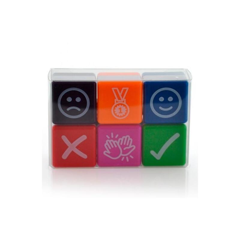 office-box-sellos-de-motivacion-icons-25x25cm-colores-surtidos-pack-6-ud