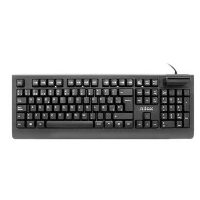 teclado-espanol-nilox-usb-con-lector-dni-compatible-dni-40-y-tarjeta-sanitaria