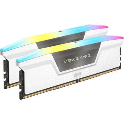 memoria-corsair-ddr5-32gb-2x16gb-pc6400-vengeance-rgb-blanca-cmh32gx5m2b6400z32w