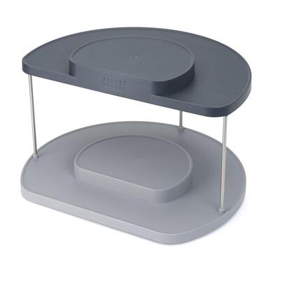 joseph-joseph-cupboardstore-2-tier-grey-rotating-organiser