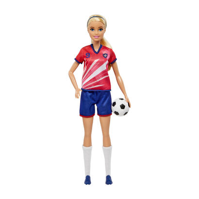 lalka-barbie-pilkarka-czerwona-koszulka