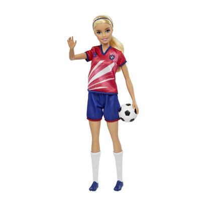 lalka-barbie-pilkarka-czerwona-koszulka