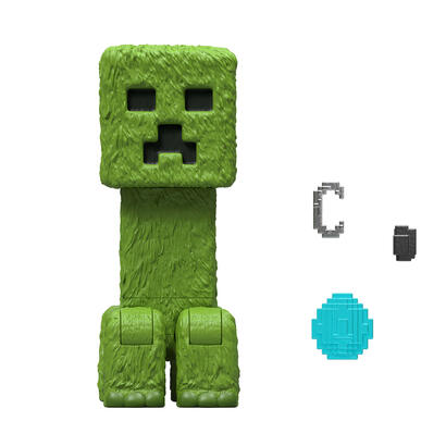 mattel-minecraft-movie-creeper-action-figura-y-accesorios-figura-de-figura-conjunto-de-figura-de-10-cm-jfr58